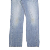 LEVI'S 514 Slim Mens Jeans Blue Slim Straight Denim Medium W34 L32 Classic Zip