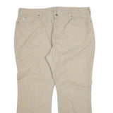 CARHARTT Womens Cotton Blend Beige Regular Fit Straight Leg Trousers W42 L30