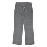 LEVI'S Mens Cotton Blend Grey Regular Straight Trousers W32 L32 Casual Zip