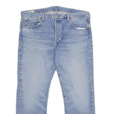 LEVI'S 501 Mens Classic Blue Denim Light W38 L30 Button Closure Jeans