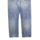 LEVI'S Mens Jeans Blue Regular Straight Denim Medium W34 L30 501 Button Fly