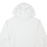 CHAMPION Mens White Pullover Hoodie S Cotton Blend Casual Sportswear