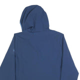 JACK WOLFSKIN Womens Blue Outdoor Jacket UK 18 Polyester Blend Hooded Zip