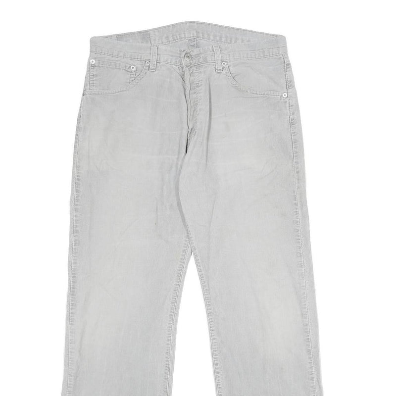 LEVI'S Mens Corduroy Beige Loose Straight Trousers W34 L32 Casual Relaxed Fit