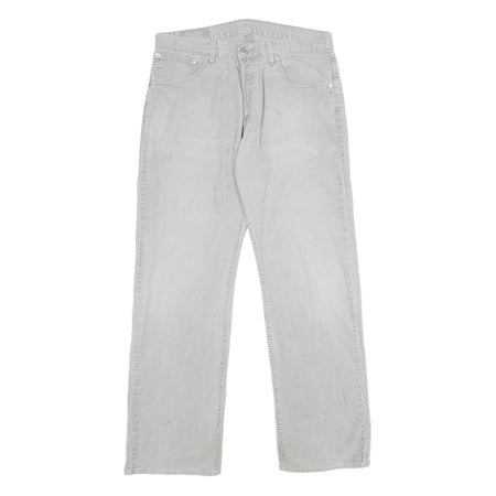 LEVI'S Mens Corduroy Beige Loose Straight Trousers W34 L32 Casual Relaxed Fit