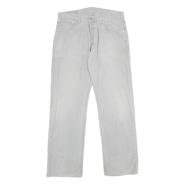 LEVI'S Mens Corduroy Beige Loose Straight Trousers W34 L32 Casual Relaxed Fit