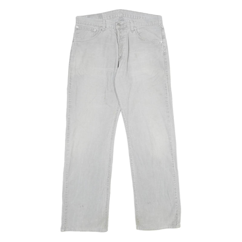 LEVI'S Mens Corduroy Beige Loose Straight Trousers W34 L32 Casual Relaxed Fit