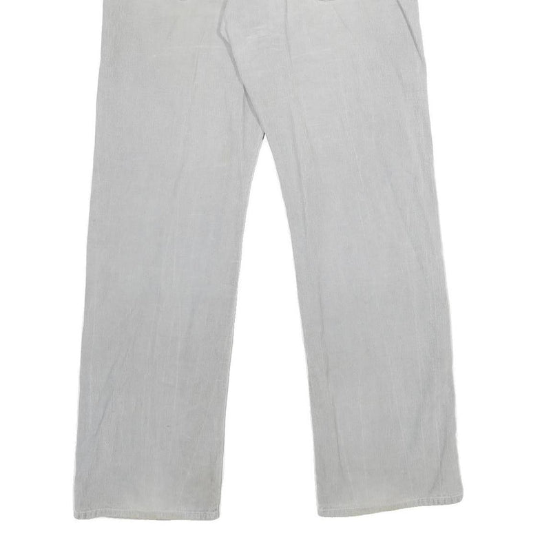 LEVI'S Mens Corduroy Beige Loose Straight Trousers W34 L32 Casual Relaxed Fit