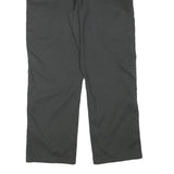 WORK FASHION Mens Cotton Blend Black Regular Straight Trousers W36 L29 Workwear