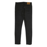 LEVI'S Skinny Taper Big E Mens Jeans Black Slim Skinny Denim Raw W34 L29