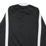 NIKE Womens Black & White Basketball Coach Zip Jacket M Polyester Blend Track