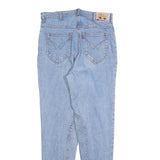 ENDURANCE Womens Jeans Blue Slim Skinny Denim Light W32 L32 Stylish Zip Closure