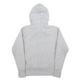 BENCH Womens Grey Hoodie UK 10 Cotton Blend Pullover Casual Sweatshirt