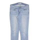 LEVI'S 711 Womens Slim Blue Denim Light W28 L32 Slim Fit Jeans