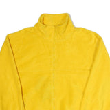 TRI-MOUNTAIN Mens Yellow Jacket XL Polyester Plain Zip Front Regular Fit
