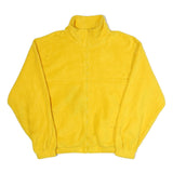 TRI-MOUNTAIN Mens Yellow Jacket XL Polyester Plain Zip Front Regular Fit