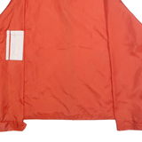 COORS Mens Red & White Nylon Zip Jacket XL Casual Racing Inspired Lightweight