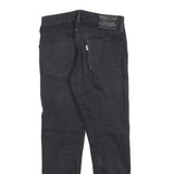 LEVI'S 510 Mens Jeans Black Slim Skinny Denim W28 L25 Slim Fit Zip Closure