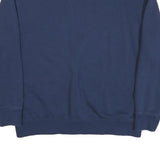 LEVI'S Mens Blue Cotton Blend Crew Neck L Sweatshirt Logo Printed Casual Wear