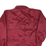 PREMIERE Mens Red Zip Jacket M Polyester Blend Plain Practical Outdoor Wear