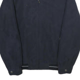 KINGFIELD Mens Navy Zip Jacket L Polyester Blend Classic Casual Outerwear