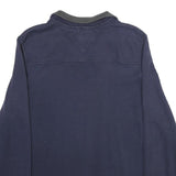 TOMMY HILFIGER Mens Blue Classic Jumper Long Sleeve Crew Neck Cotton S Casual