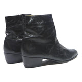 STACY ADAMS Mens Dress Ankle Boots Black Leather UK 9.5 Classic Stylish Formal