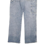 DICKIES Mens Jeans Blue Regular Straight Denim Medium W38 L32 Distressed