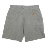 CARHARTT Mens Shorts Grey Casual L W36 Rugged Outdoor Workwear
