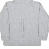 CALVIN KLEIN Womens Grey Hoodie M Cotton Blend Casual Sweatshirt