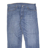 LEVI'S 505 Mens Jeans Blue Regular Straight Denim Medium W38 L28 Classic Zip