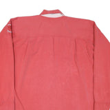 HENRI LLOYD Mens Red Long Sleeve Plain M Rugby Polo Shirt Cotton Blend