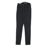 LEVI'S 721 Womens Jeans Black Slim Skinny Denim W24 L28 Stretch Cotton Blend