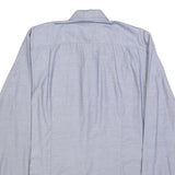 HUGO Mens Blue Shirt S Cotton Classic Formal Long Sleeve Button Shirt