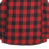 HOBBS CREEK Mens Red & Black Check Shirt XL Long Sleeve Casual Cotton