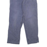 CARHARTT Mens Cotton Blend Blue Regular Fit Straight Leg Trousers W30 L30