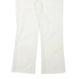 DKNY Womens Jeans White Regular Straight Denim W33 L28 Zip Cotton Blend