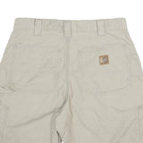 CARHARTT Mens Shorts Beige Casual L W30 Cotton Blend Workwear