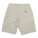 CARHARTT Mens Shorts Beige Casual L W30 Cotton Blend Workwear
