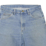 WRANGLER Mens Denim Blue Casual Shorts L W34 Classic Fit Cotton Blend