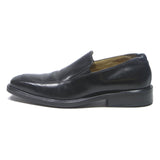 COLE HAAN Mens Black Leather Slip-On Dress Shoes UK 8.5 Formal Elegant
