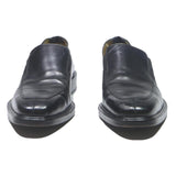 COLE HAAN Mens Black Leather Slip-On Dress Shoes UK 8.5 Formal Elegant