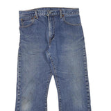 LEVI'S Mens Blue Regular Fit Straight Denim Jeans W32 L28 Classic Zip Pockets