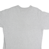 MAJESTIC Mens Grey Bears Football T-Shirt L Short Sleeve Crew Neck Cotton Casual