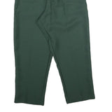 BONWORTH Womens Polyester Green Regular Trousers W24 L26 Elastic Waist Pull On