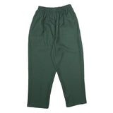 BONWORTH Womens Polyester Green Regular Trousers W24 L26 Elastic Waist Pull On