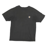 CARHARTT Mens Black Pocket Short Sleeve Crew Neck Cotton Blend T-Shirt M