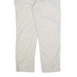 CARHARTT Mens Beige Relaxed Jeans Cotton Blend W38 L32 Workwear Zip Closure
