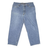 VICTORINOX Womens Jeans Blue Relaxed Straight Denim Light W38 L27 Comfortable