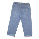 VICTORINOX Womens Jeans Blue Relaxed Straight Denim Light W38 L27 Comfortable